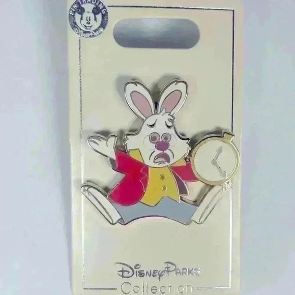Disney Trading Pin White Rabbit 2019 Alice In Wonderland - Picture 1 of 2